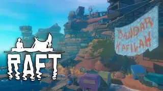 Приплыли на новый остров в Рафт | Raft #19