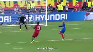 Шикарный сейв Руи Патрисиу Португалия Франция Евро 2016
