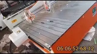ماكينة التقطيع و النقش على الخشب 2D و 3D بجودة عالية CNC ROUTER
