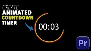 COUNTDOWN TIMER in Premiere Pro EASY [No Plugins]