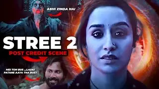 Stree 2 Post Credit Scene Ending Explained : Sarkata Is Alive ? 💀