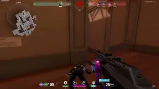 Highlight: 1v5 Reyna ace clutch