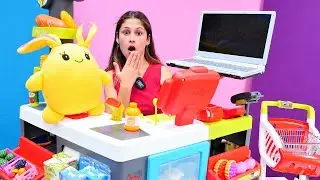 Çocuklar için Ayşe Lucky ile dedektif oyunu. Oyuncak markette neler oldu? Eğitici video
