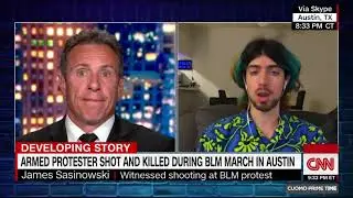 Sass Interviews About the Shooting of Garrett Foster on Cuomo Prime Time, July 27th, 2020