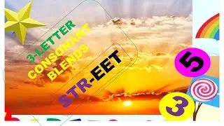 3-LETTER CONSONANT BLENDS