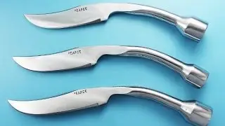 Ножи, сделанные из совершенно неожиданных вещей.刀 Knives, cuțite