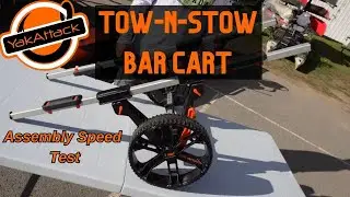 Yak Attack Tow-n-Stow Bar Cart Assembly Speed Test