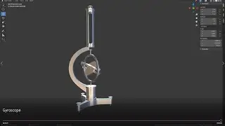Creating a gyroscope in Blender