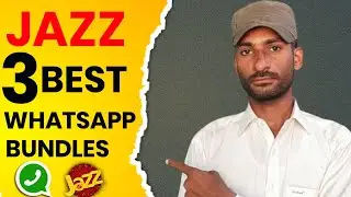 Jazz 3 Best Whatsapp Bundle || Jazz Monthly Social Package Code || Jazz Whatsapp Package Code