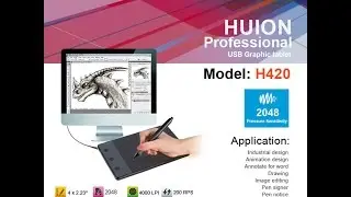 graphic tablet Huion H 420