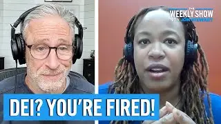 Jon Stewart & Heather McGhee discuss Anti-DEI Policies and Trump’s Autocracy | The Weekly Show