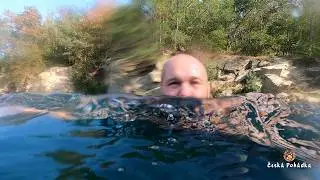 Going for a swim at a former quarry - a real gem in the Czech Republic | Česká Pohádka