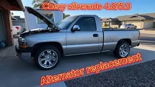 2001 Chevy Silverado 5.3 alternator testing and replacement