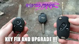 Car Key Fix!! and Upgrade to a Flip Key!!