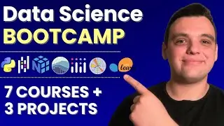 Complete Python Data Science Bootcamp: Zero to Hero in 7 Hours with 7 Courses & 3 Projects!