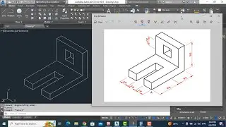 ऑटोकैड (AutoCAD) आइसोमेट्रिक ड्रॉइंग्स | ऑटोकैड ट्यूटोरियल अभ्यास 01