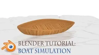 Blender tutorial: Simple Boat Simulation