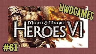Прохождение Heroes VI, часть 61 (Кампания Инферно, сценарий 4-4, Невидимая библиотека)