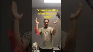 this motion helps with the rotator cuff the rear delt tie in.