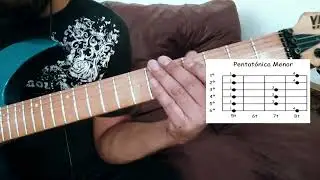 Como tocar ESCALA MENOR PENTATÓNICA en la Guitarra!!