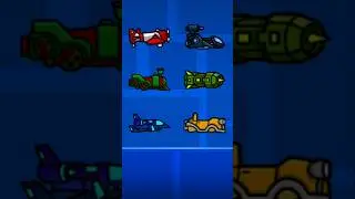 NEW SHIPS IN GEOMETRY DASH 2.2!!!