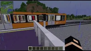 Minecraft MTR world|| scr wip area showcase