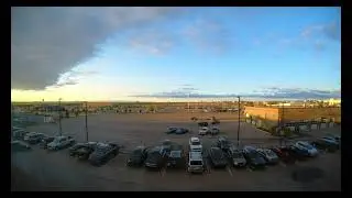 Calgary airport timelapse