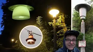 Lichter in der NACHT: Straßenlaternen alt & neu – LEUCHTEN groß & klein 
