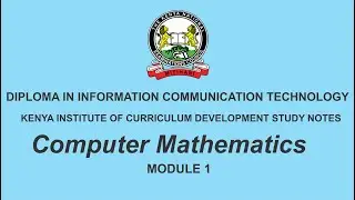 KNEC Notes_Computer Mathematics