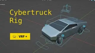 Rigging Tutorial Cyber truck in Blender 4.x