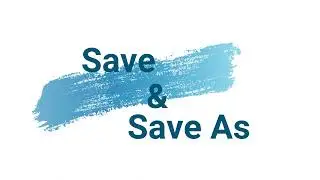 Save and Save As Difference and Word to PDF Conversion