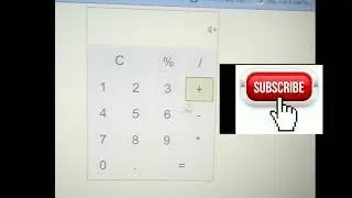 Simple calculator html, css & javascript