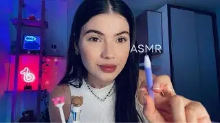 SONS DE BOCA HIPNOTIZANTES E OBJETOS NA TELA 👄 | ASMR