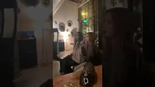 having fun at the restaurant in la #daneliya #live #music