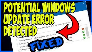 🆕Potential Windows Update Database Error Detected Windows Update Windows 10