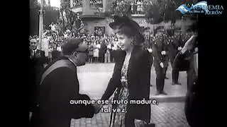 Evita visita España