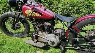 1939 Indian Motorcycle Bobber