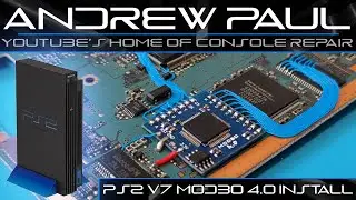 PS2 MODCHIP INSTALL! (V7 Phat with Modbo 4.0 v1.93) #ps2 #mods