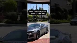 This is how much GAS CAMARO consumes