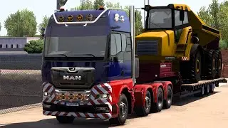 A slightly unusual day in the MAN TGX