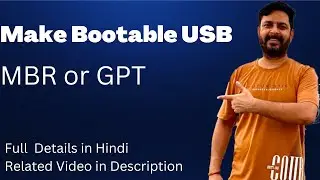 Bootable Pendrive Kaise Banaye | How to create Bootable USB | Hindi