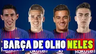 6 Jogadores que podem substituir Neymar no Barcelona