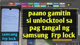 Unlock tool tutorial part 2||Samsung A31 frp lock removed using unlocktool
