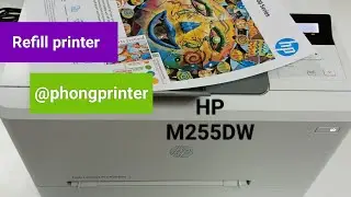 HP Color Laser Printer M255nw - Refill printer 