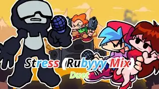 FNF Stress Erect (Rubyyy Mix) but it's a trio? [Nonstop]