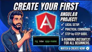 How to Create Your First Angular Project (Beginner Friendly Guide) -- #3