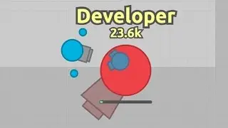LEVEL 100 DEVELOPER SPRAYER! DEFEATING THE DEVELOPER! (Diep.io Sandbox Modding)