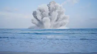 EmberGen - Underwater nuke explosion