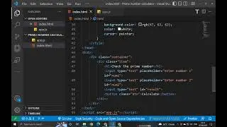 Prime number with javascript | How to make prime number checker with JavaScript | HTML | CSS |