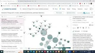 An easy approach to Literature Review using Machine Learning Tools (Connected Papers) - Part 1